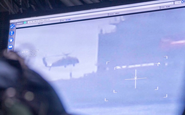 Theodore Roosevelt Carrier Strike Group Trains with Unmanned Surface Vessel