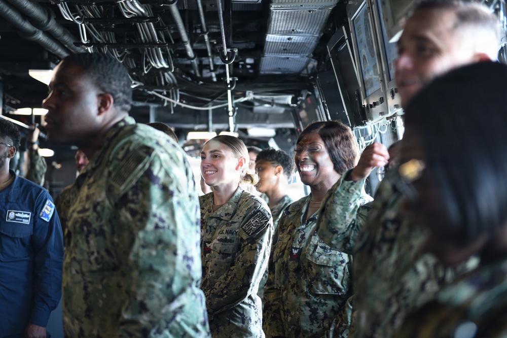Sailor of the Year Candidates USS Arlington (LPD 24) Tour