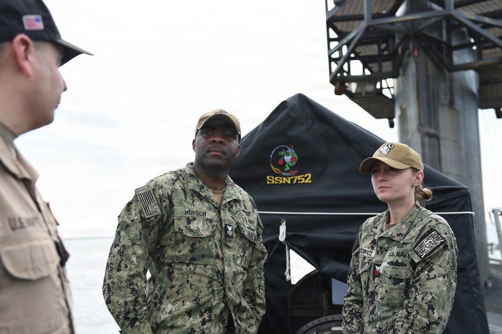 Sailor of the Year Candidates USS Pasadena (SSN 752) Tour