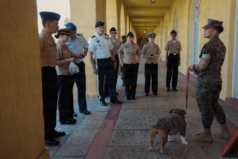 Robert Service High School JROTC Visit