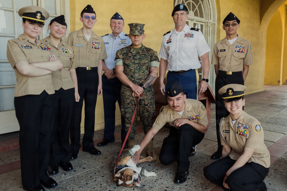 Robert Service High School JROTC Visit