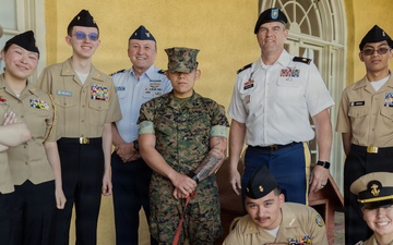 Robert Service High School JROTC Visit