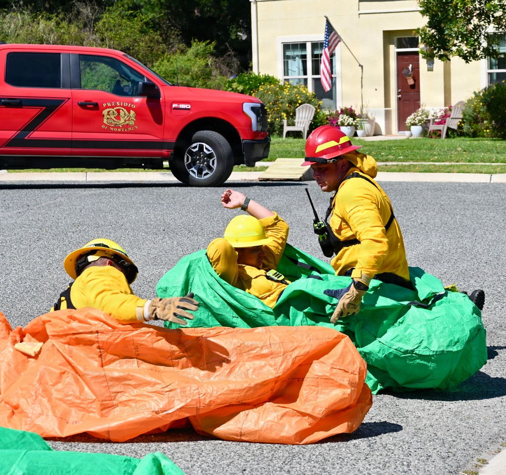 From birth to blaze: PoM firefighters support Monterey Peninsula through interagency response