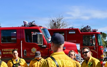 From birth to blaze: PoM firefighters support Monterey Peninsula through interagency response
