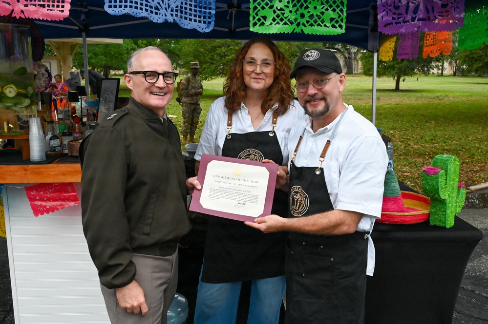 Army Commander’s Reception