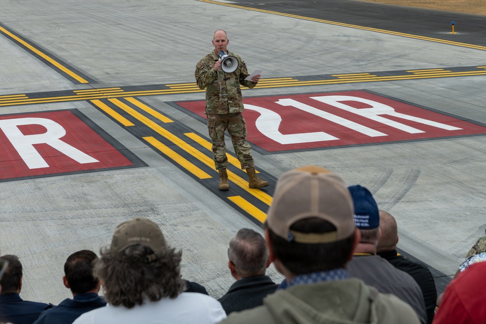 Travis’ newly renovated flight line opens with ribbon cutting ceremony