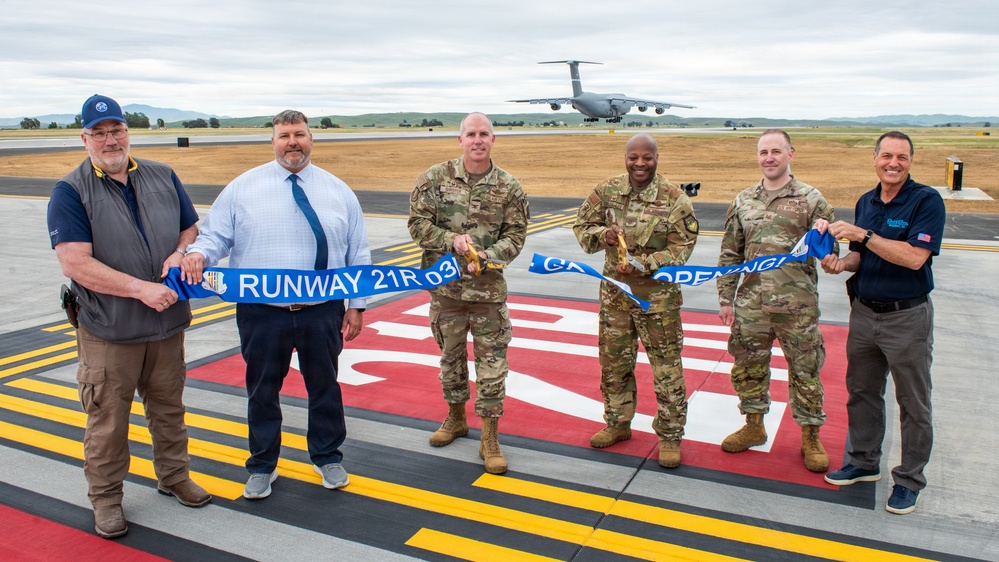 Travis’ newly renovated flight line opens with ribbon cutting ceremony