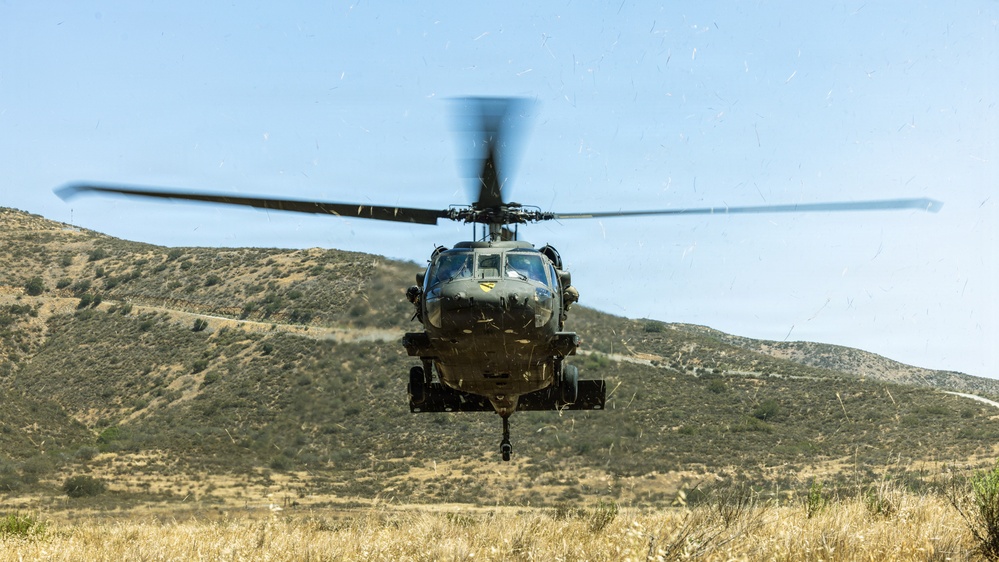 JTF-SB Marines and Soldiers perform air reconnaissance operations