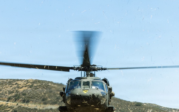 JTF-SB Marines and Soldiers perform air reconnaissance operations