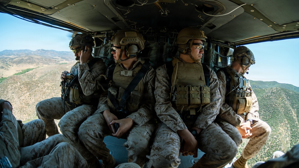 JTF-SB Marines and Soldiers perform air reconnaissance operations