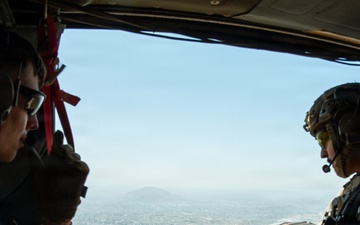 JTF-SB Marines and Soldiers perform air reconnaissance operations