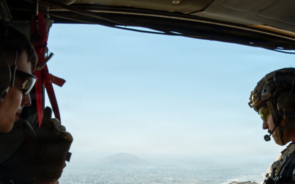 JTF-SB Marines and Soldiers perform air reconnaissance operations