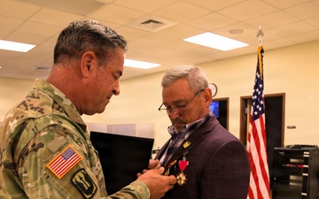 Retirement Ceremony of MS Army National Guard Chief Warrant Officer 5 Micah Smith
