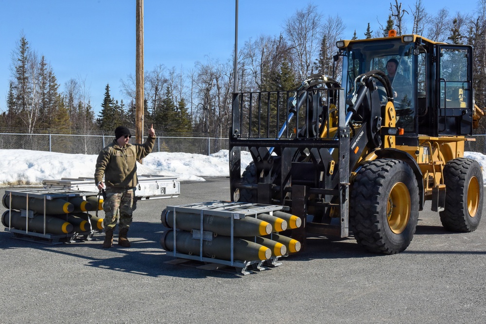Munitions personnel maintain combat-capable forces