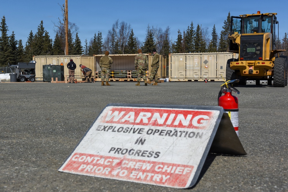 Munitions personnel maintain combat-capable forces