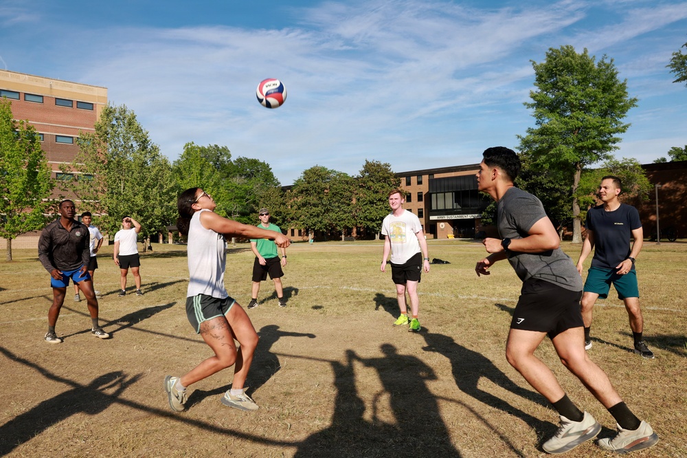 Sports extravaganza brings international military students together at Fort Lee