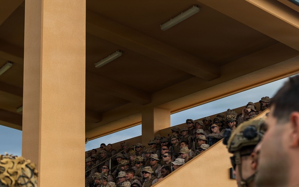 11th MEU Marines, Sailors Conduct A Battle Sight Zero on Marine Corps Base Camp Blaz