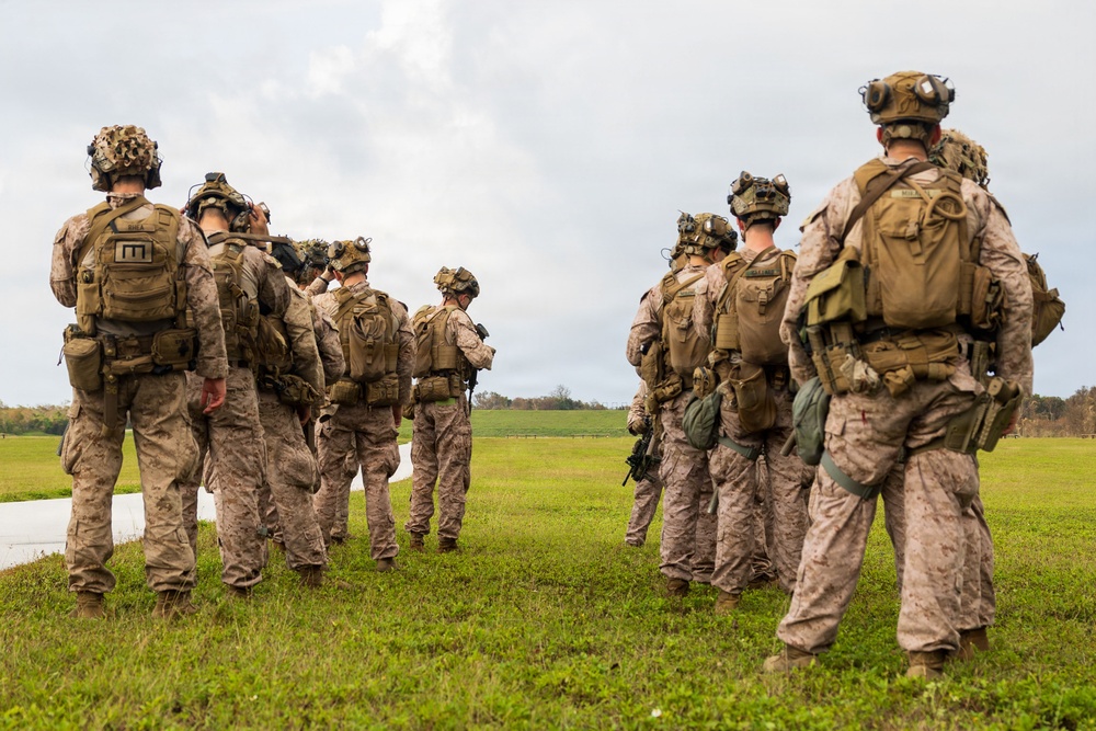 11th MEU Marines, Sailors Conduct A Battle Sight Zero on Marine Corps Base Camp Blaz