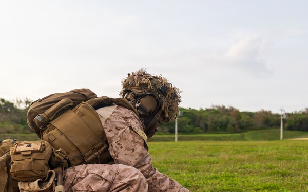 11th MEU Marines, Sailors Conduct A Battle Sight Zero on Marine Corps Base Camp Blaz