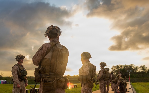 11th MEU Marines, Sailors Conduct A Battle Sight Zero on Marine Corps Base Camp Blaz