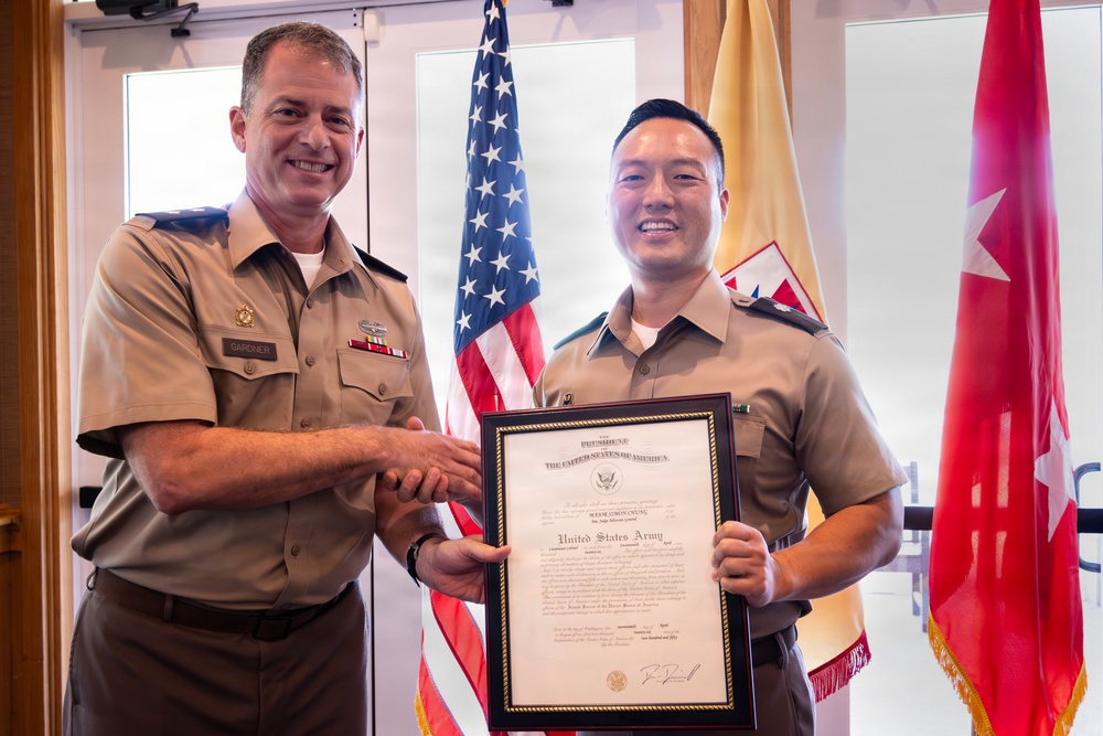 U.S. Army Officers Promotion Ceremony