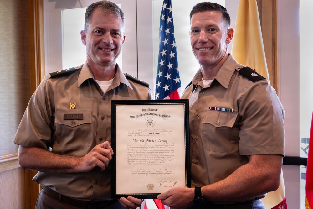 U.S. Army Officers Promotion Ceremony