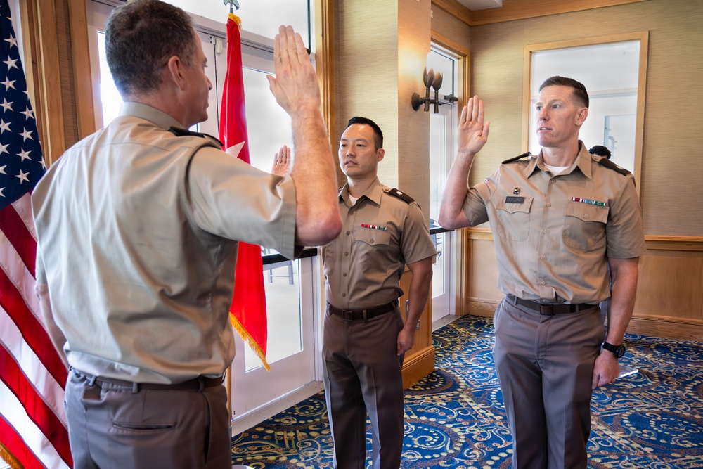 U.S. Army Officers Promotion Ceremony