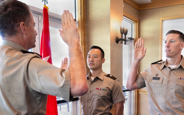 U.S. Army Officers Promotion Ceremony