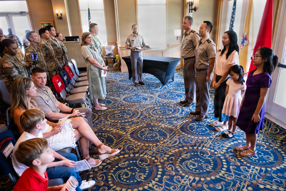 U.S. Army Officers Promotion Ceremony