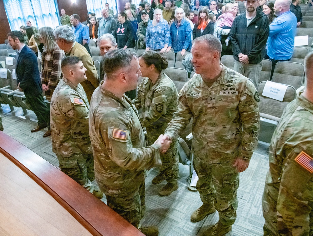 Oregon National Guard mobilizes Soldiers for vital Middle East support role