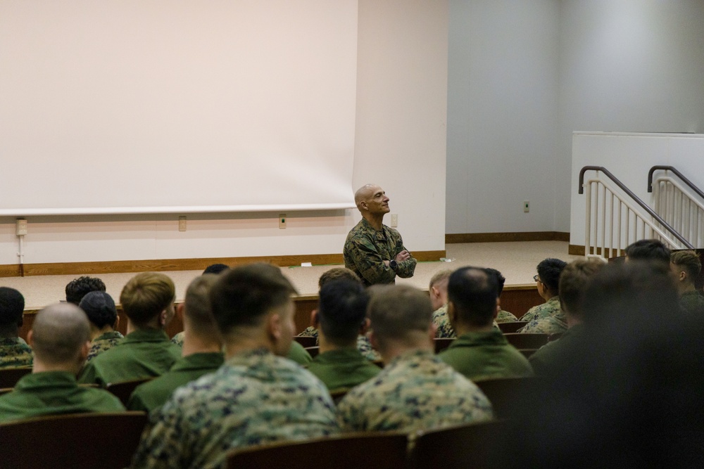 Sgt. Maj. Garcia motivates MAG-12 Marines