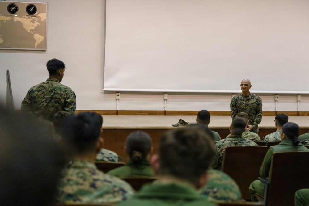 Sgt. Maj. Garcia motivates MAG-12 Marines