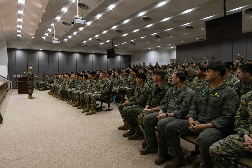 Sgt. Maj. Garcia motivates MAG-12 Marines
