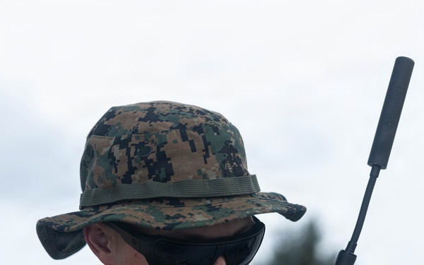 U.S. Marines and Sailors with Combat Logistics Regiment 35, 3rd Marine Logistics Group, Patrols