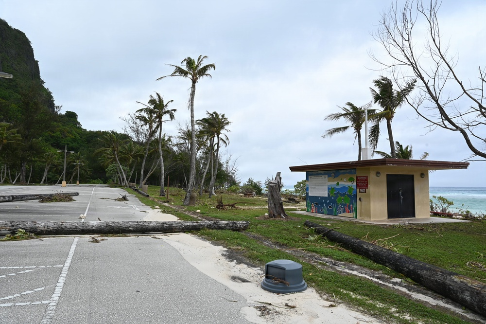 Typhoon Sinalaku Andersen Aftermath
