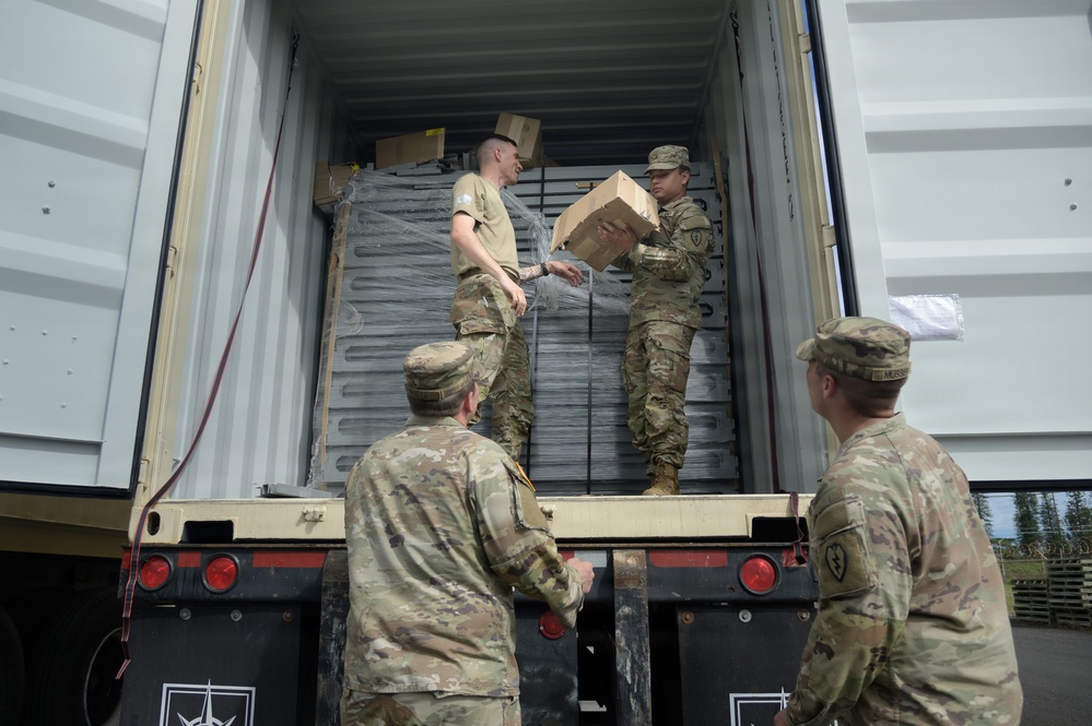 Furniture Arrival At Schofield Barracks
