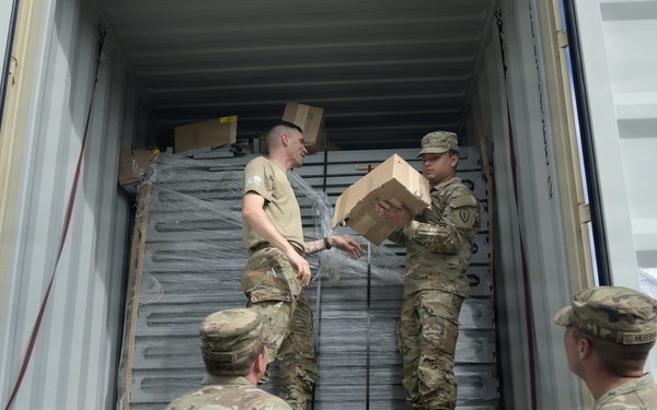 Furniture Arrival At Schofield Barracks