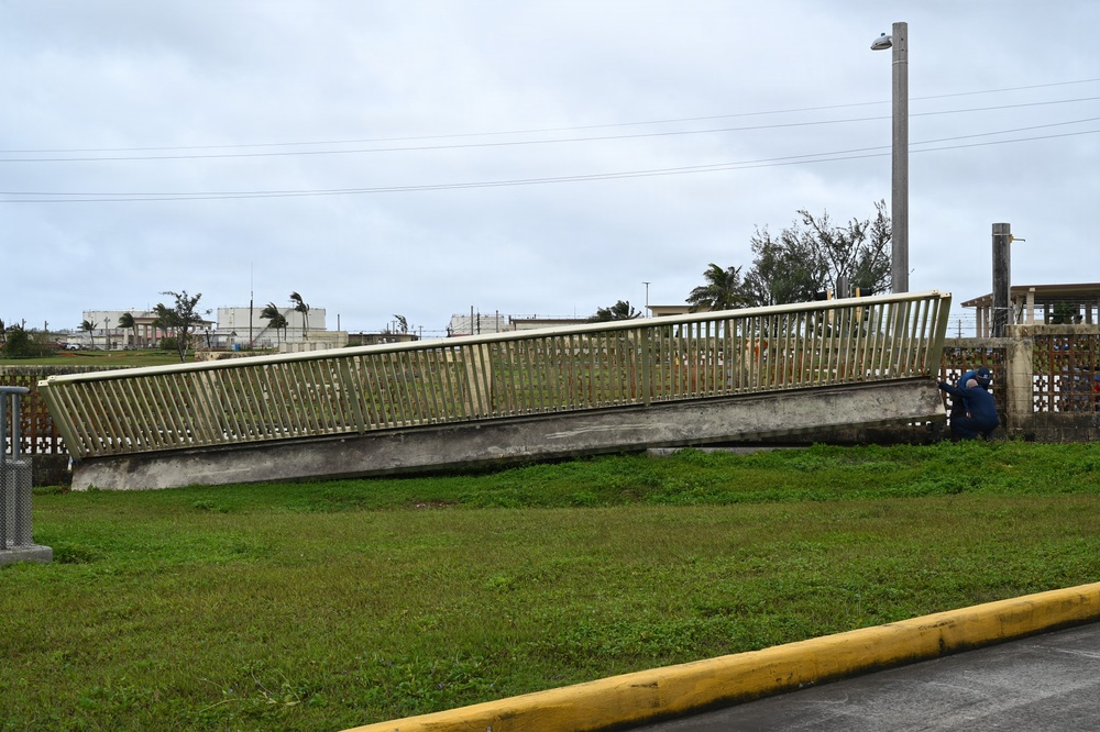 Typhoon Sinalaku Andersen Aftermath
