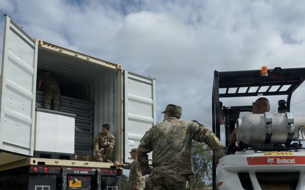 Furniture Arrival At Schofield Barracks