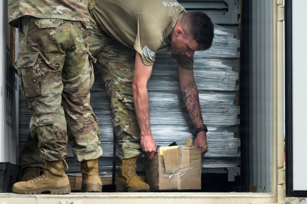 Furniture Arrival At Schofield Barracks