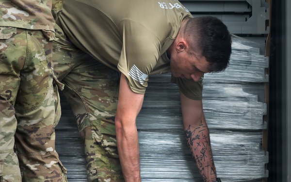 Furniture Arrival At Schofield Barracks