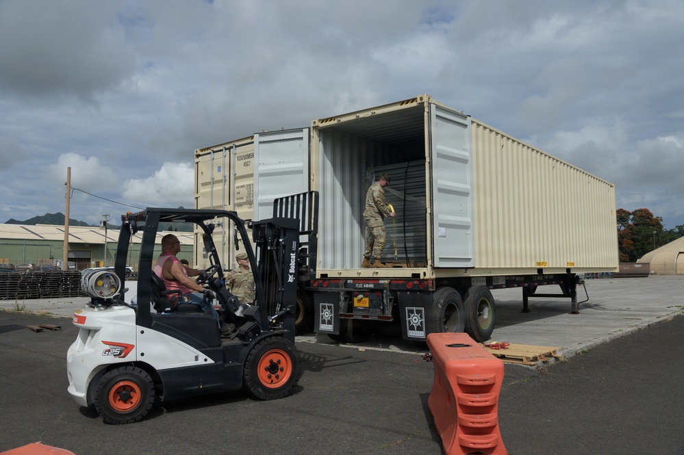 Furniture Arrival At Schofield Barracks