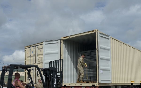 Furniture Arrival At Schofield Barracks