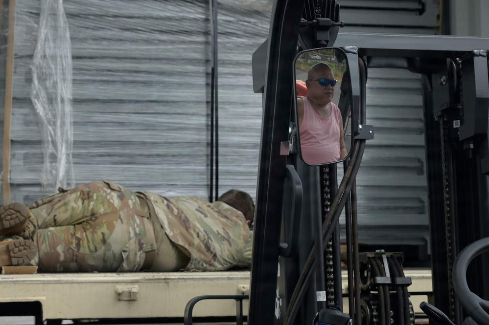 Furniture Arrival At Schofield Barracks