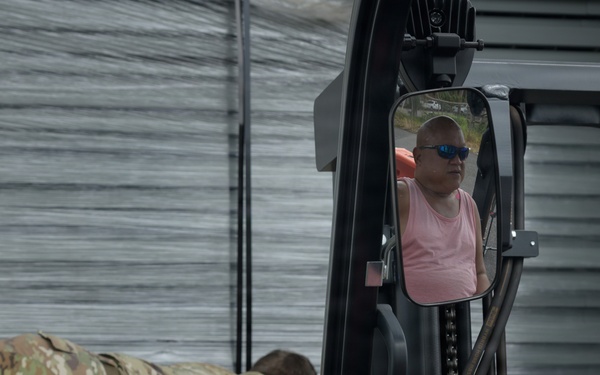 Furniture Arrival At Schofield Barracks