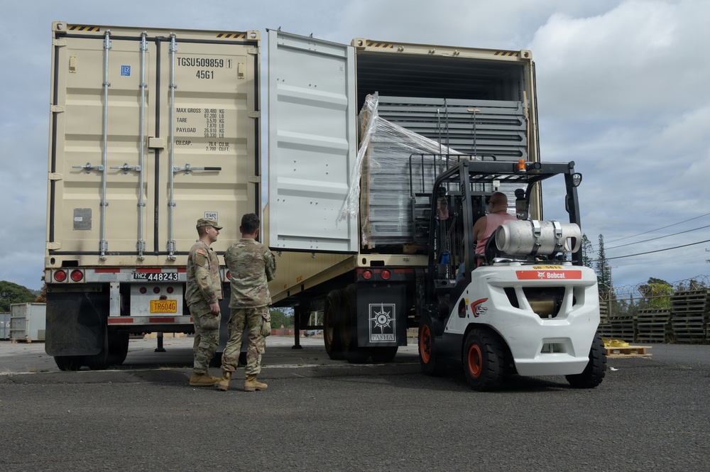 Furniture Arrival At Schofield Barracks