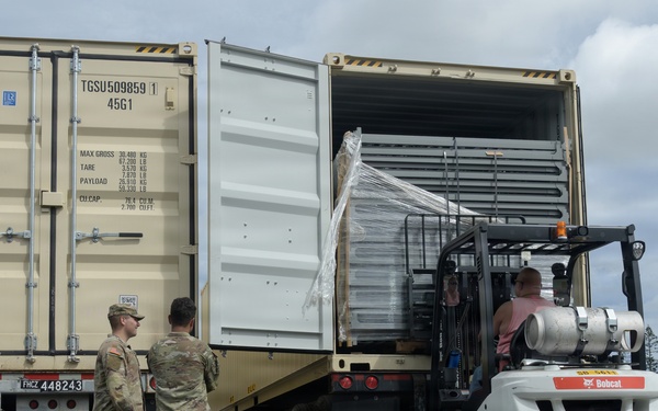 Furniture Arrival At Schofield Barracks