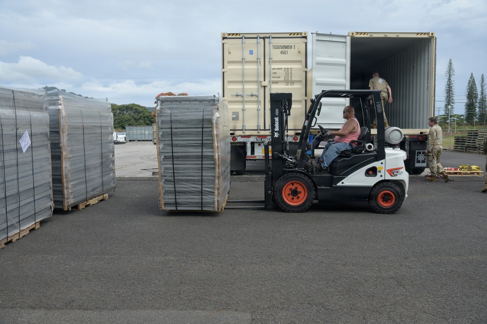 Furniture Arrival At Schofield Barracks