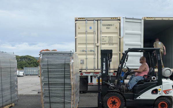 Furniture Arrival At Schofield Barracks
