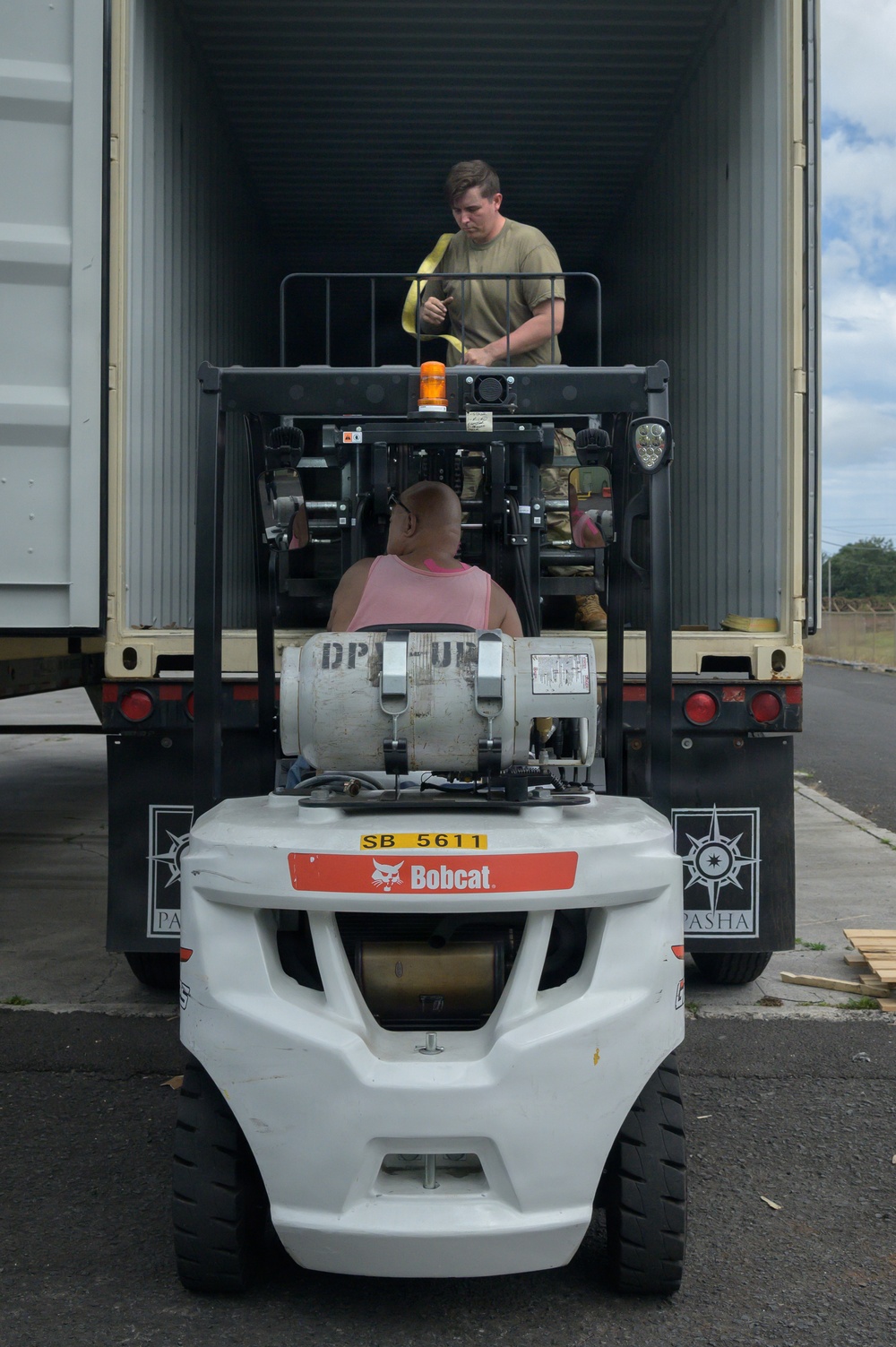 Furniture Arrival At Schofield Barracks